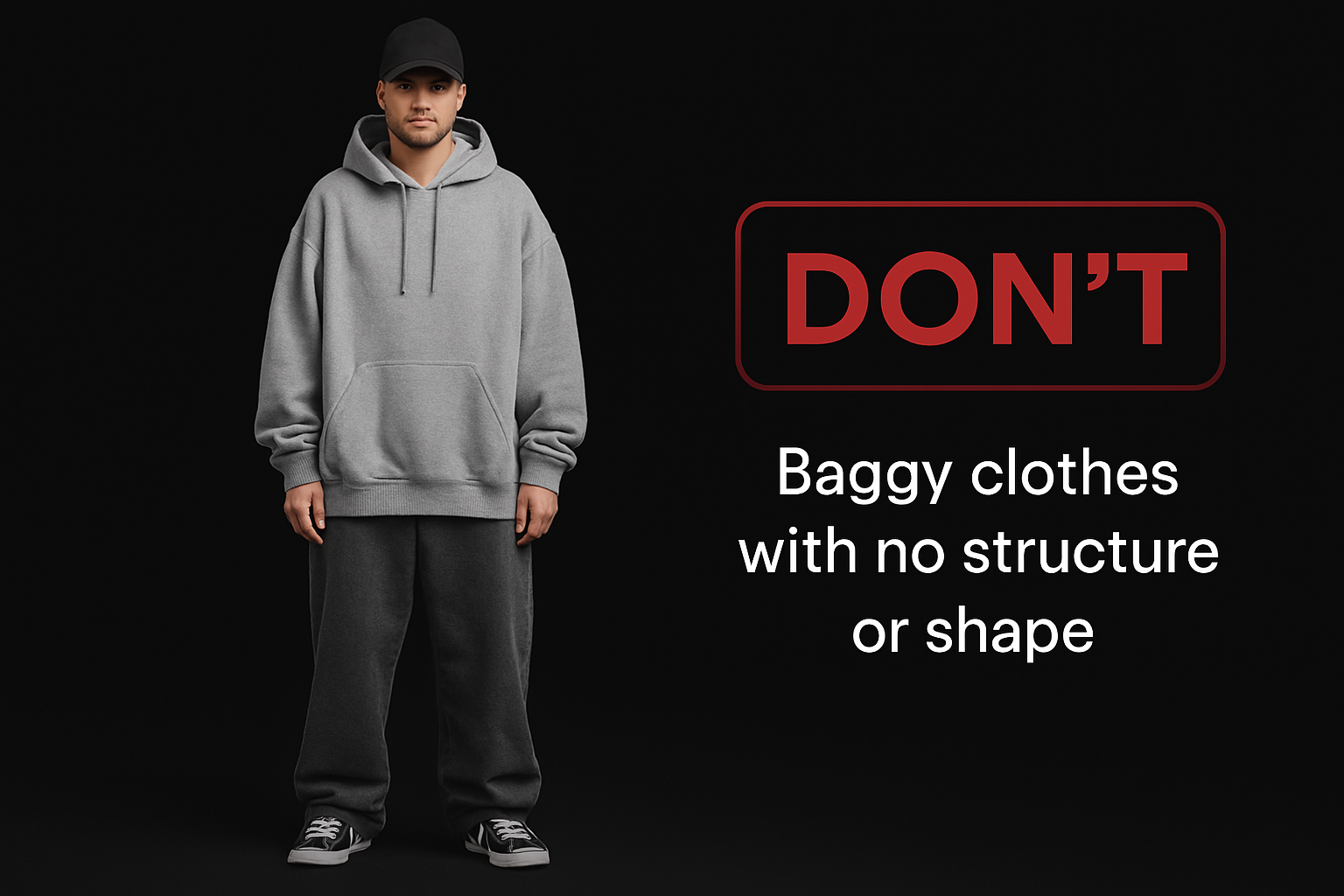 Badly dressed outfit