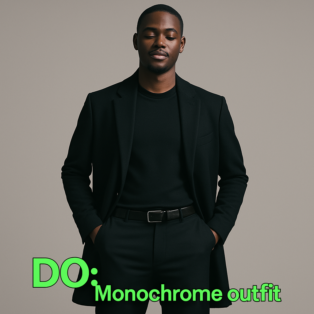Monochrome outfit